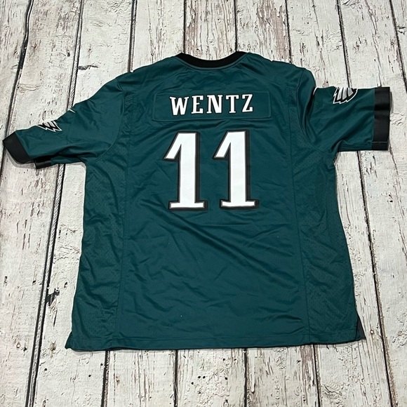 Carson Wentz Nike NFL Football Sports Jersey - Picture 2 of 6
